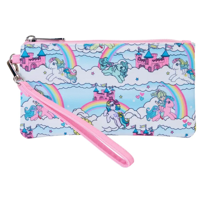 My Little Pony Sky Scene AllOver Print Nylon Zipper Pouch Wristlet Unisex Loungefly Bags and Wallets My Little Pony Sky Scene AllOver Print Nylon Zipper Pouch Wristlet Unisex Loungefly Bags and Wallets