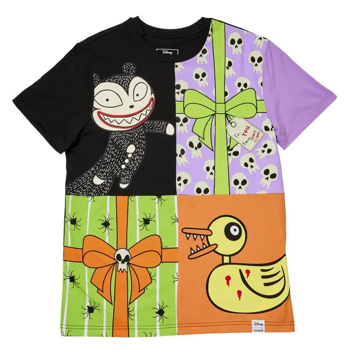 Nightmare Before Christmas Toys Tee Unisex Loungefly Apparel