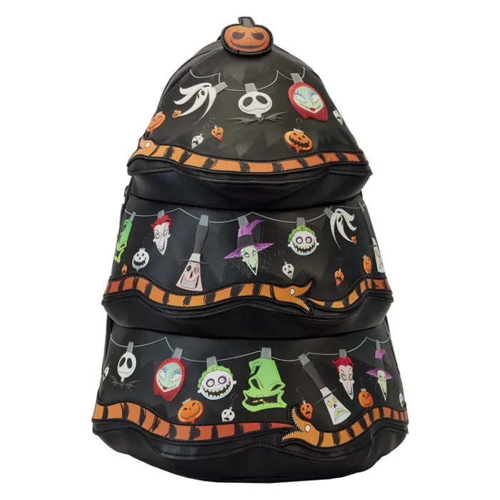 Nightmare Before Christmas Tree String Lights Glow Mini Backpack Unisex Loungefly Backpacks