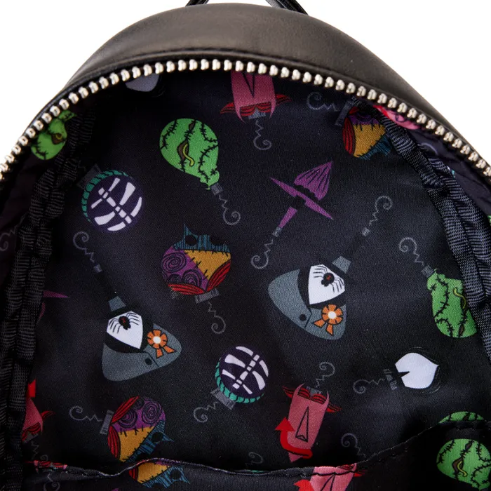 Nightmare Before Christmas Tree String Lights Glow Mini Backpack Unisex Loungefly Backpacks Nightmare Before Christmas Tree String Lights Glow Mini Backpack Unisex Loungefly Backpacks