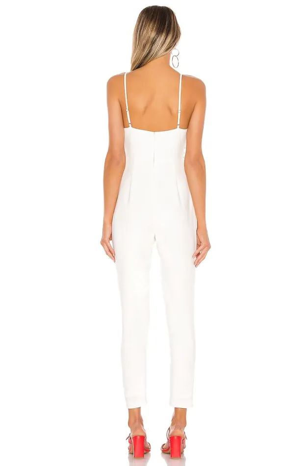 Norrie Jumpsuit White Women Lovers and Friends Jumpsuits