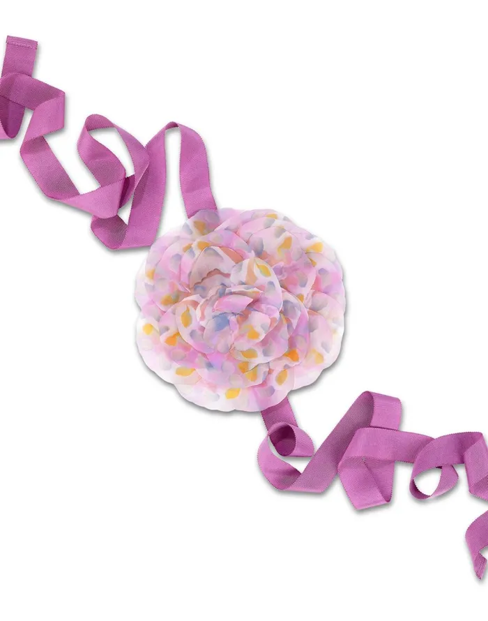 Organza Flower Ties 8211 Multi Women Cynthia Rowley Accessories