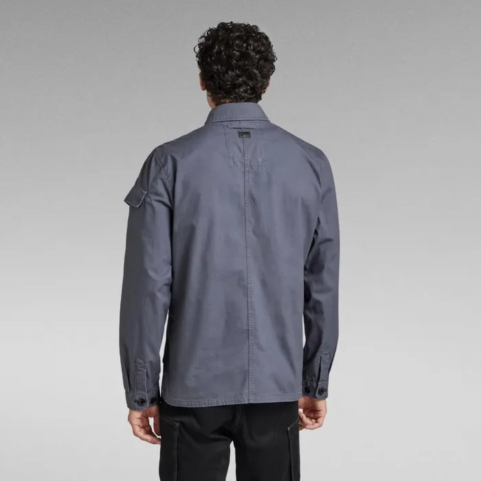 Overshirts Men GStar RAW Mysterious Overshirt Fantem Blue