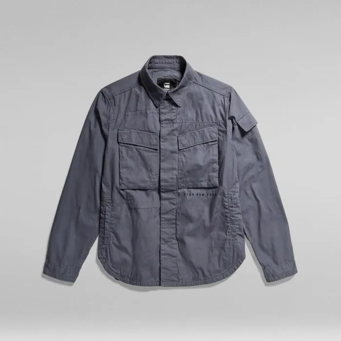 Overshirts Men GStar RAW Mysterious Overshirt Fantem Blue