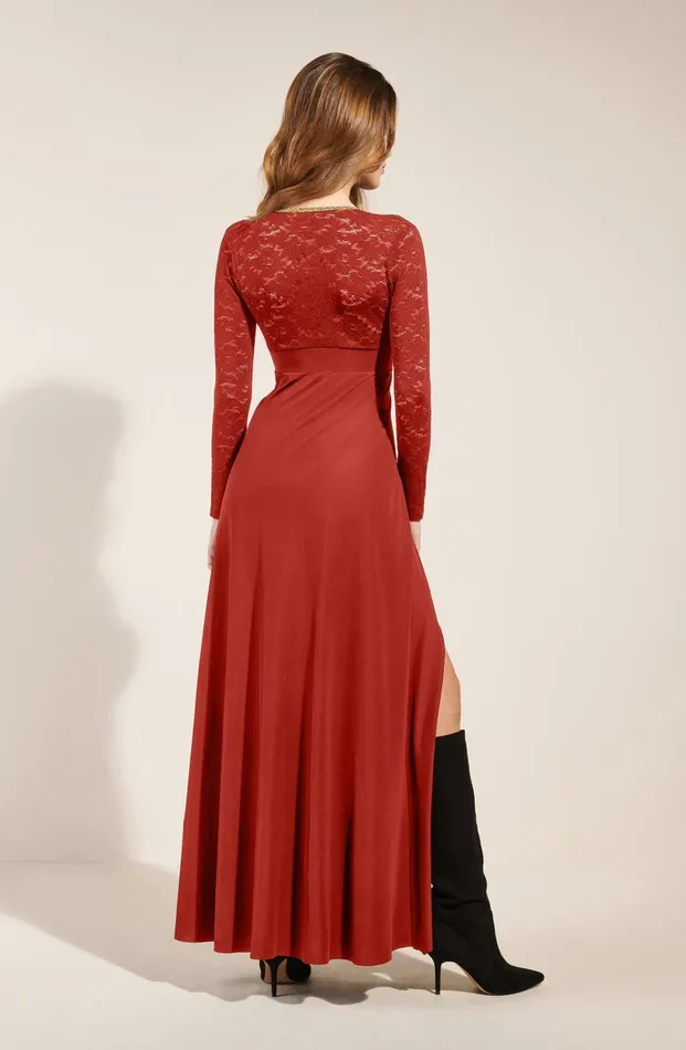 Pain De Sucre Dresses Women Rivia Brick Red Brick