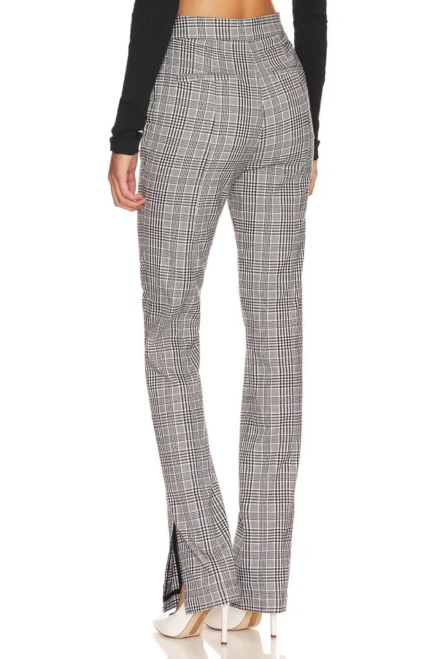 Patton Pant Black White Check Women Lovers and Friends Pants