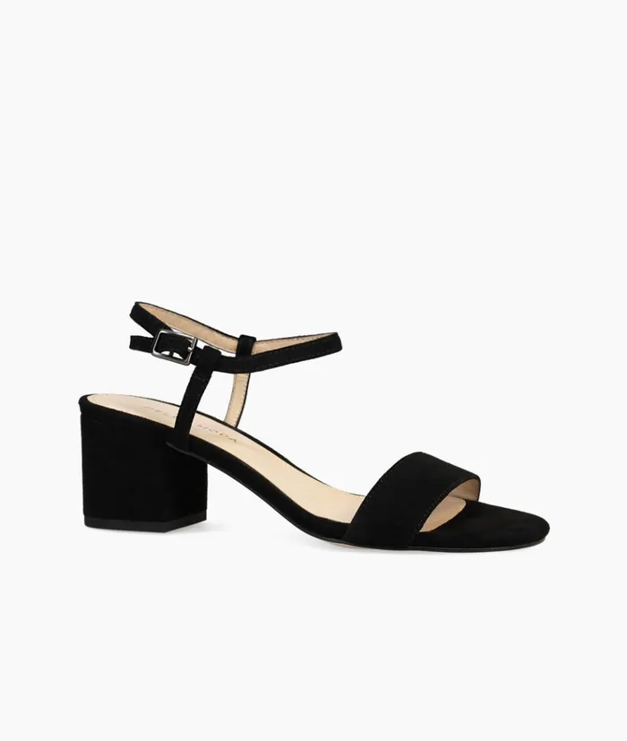 Pelle Moda Alicia Low Heel 8211 Black Black Kid Suede Women Low Heels Pelle Moda Alicia Low Heel 8211 Black Black Kid Suede Women Low Heels