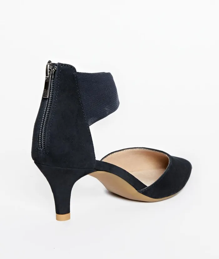 Pelle Moda Cam Low Heel 8211 Midnight Midnight Kid SuedeStretch Mesh Women Low Heels Pelle Moda Cam Low Heel 8211 Midnight Midnight Kid SuedeStretch Mesh Women Low Heels