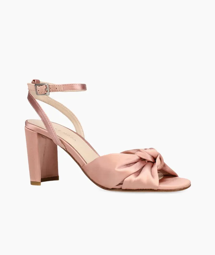 Pelle Moda Nikia High Heel 8211 Blush Blush Satin Women High Heels Pelle Moda Nikia High Heel 8211 Blush Blush Satin Women High Heels