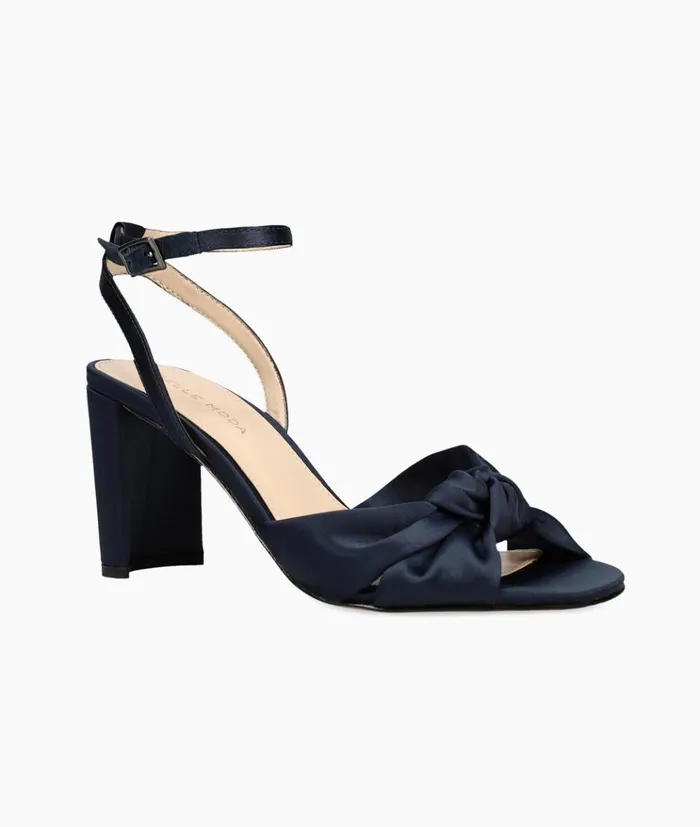 Pelle Moda Nikia High Heel 8211 Midnight Midnight Satin Women High Heels Pelle Moda Nikia High Heel 8211 Midnight Midnight Satin Women High Heels