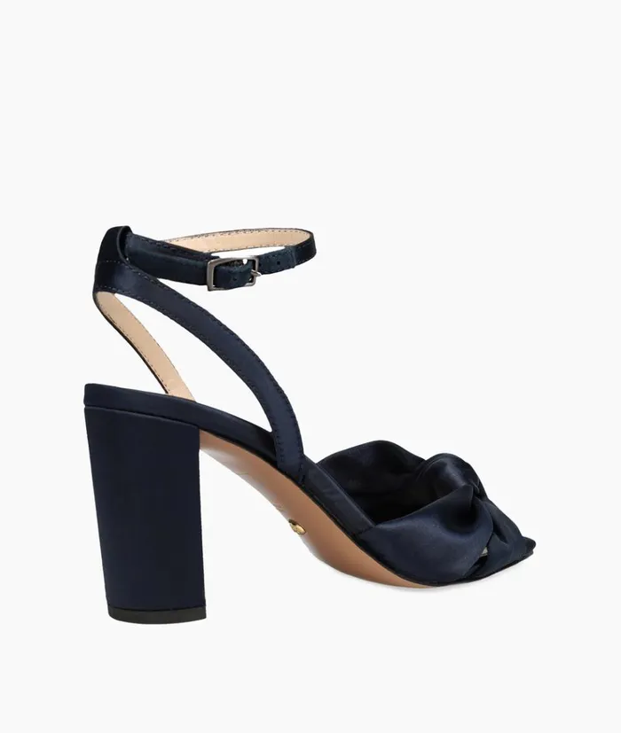 Pelle Moda Nikia High Heel 8211 Midnight Midnight Satin Women High Heels Pelle Moda Nikia High Heel 8211 Midnight Midnight Satin Women High Heels