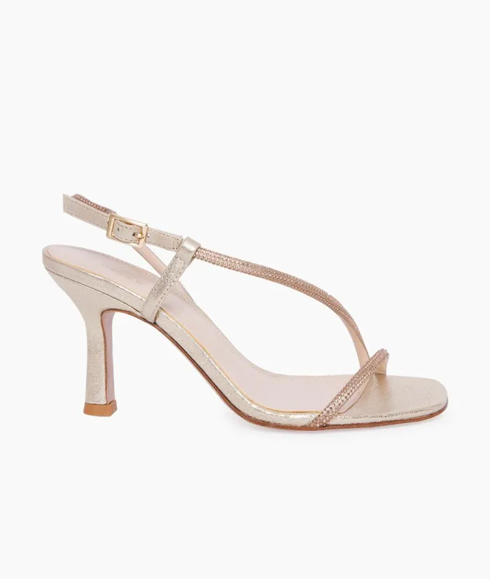 Pelle Moda Osment 2 Heel 8211 Gold Platinum Gold SatinMetallic Suede Women High Heels Pelle Moda Osment 2 Heel 8211 Gold Platinum Gold SatinMetallic Suede Women High Heels