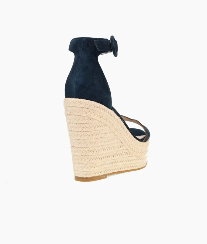 Pelle Moda Ryne Wedge 8211 Midnight Midnight Kid Suede Women Wedges Pelle Moda Ryne Wedge 8211 Midnight Midnight Kid Suede Women Wedges