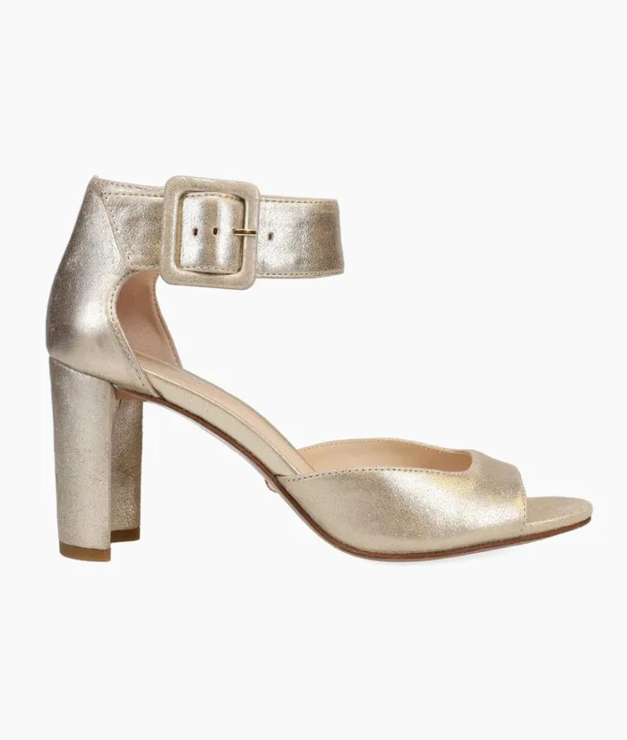 Pelle Moda Vinni High Heel 8211 Gold Platinum Gold Metallic Suede Women High Heels Pelle Moda Vinni High Heel 8211 Gold Platinum Gold Metallic Suede Women High Heels