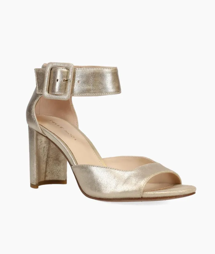 Pelle Moda Vinni High Heel 8211 Gold Platinum Gold Metallic Suede Women High Heels Pelle Moda Vinni High Heel 8211 Gold Platinum Gold Metallic Suede Women High Heels