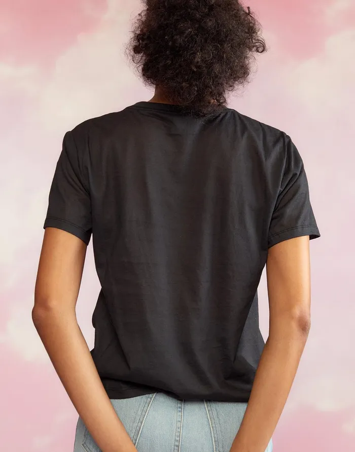 Printed TShirt 8211 Blkwt Women Cynthia Rowley Tops