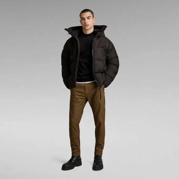 Puffer Jackets Men GStar RAW Expedition Puffer Dark Black