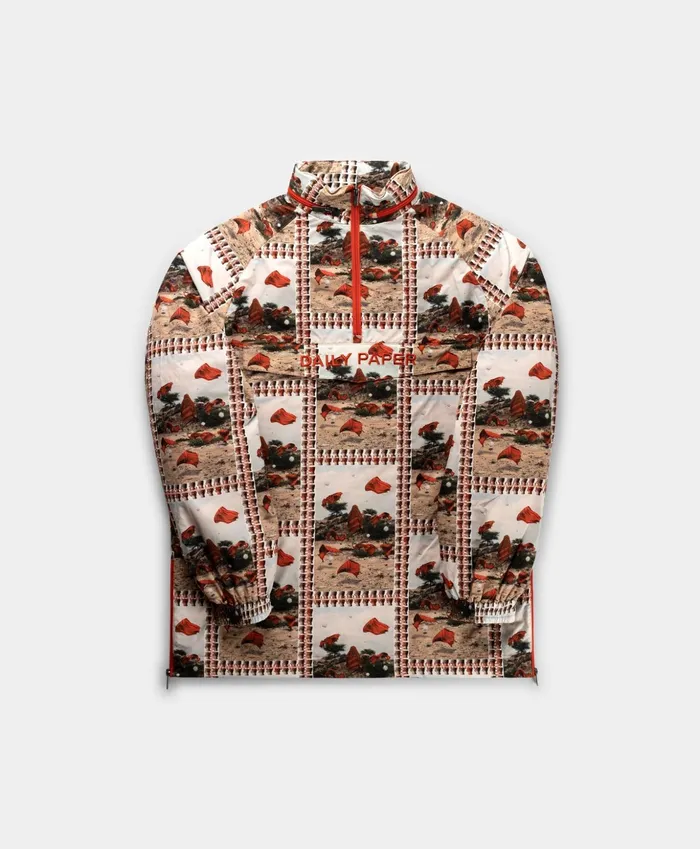 Red Grey Ramses Jacket Women Daily Paper Jackets