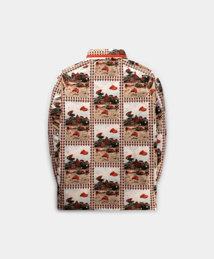 Red Grey Ramses Jacket Women Daily Paper Jackets