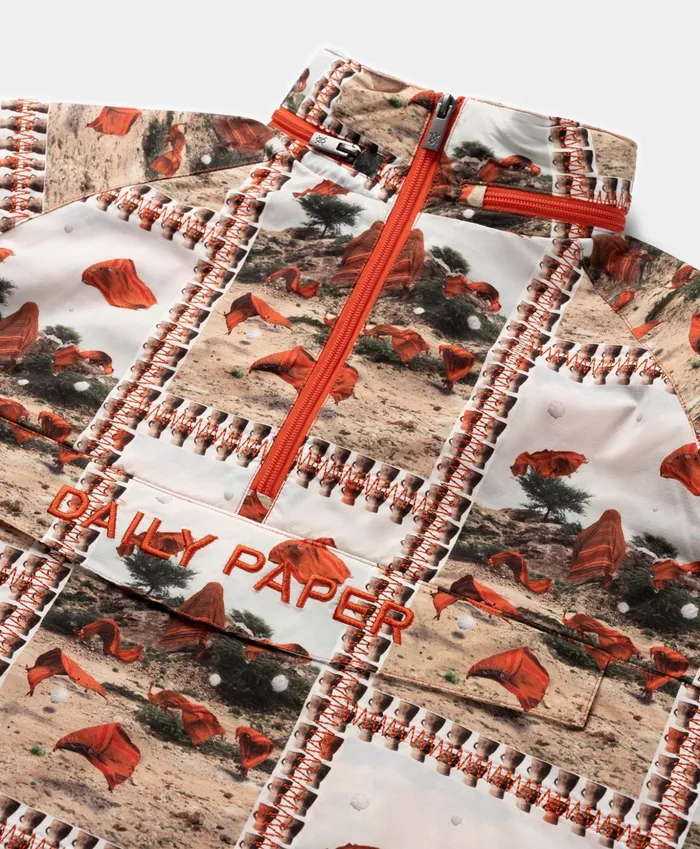 Red Grey Ramses Jacket Women Daily Paper Jackets