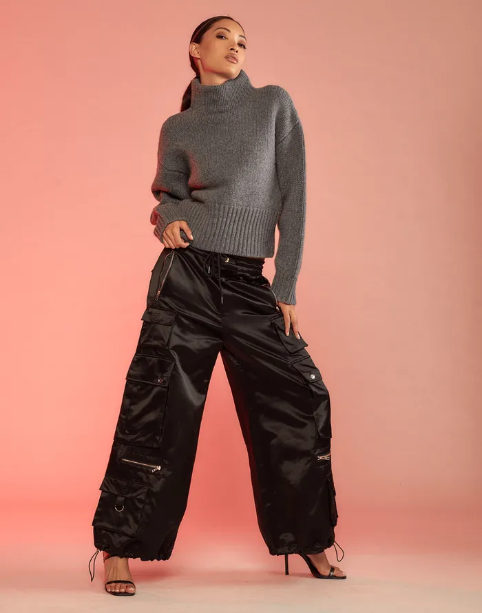 S Cargo Pants 8211 Black Women Cynthia Rowley Bottoms