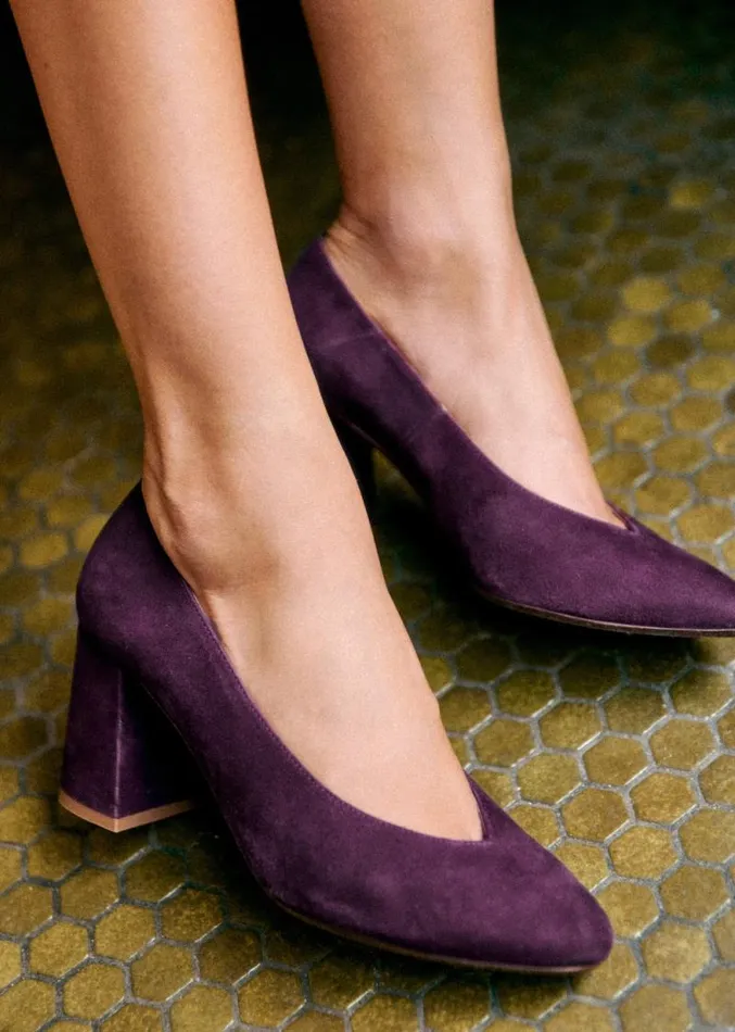 Szane Babies Ballerinas and Pumps Womens Alice Heel Pumps Mauve