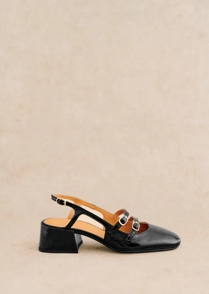 Szane Babies Ballerinas and Pumps Womens Paula Babies Patent Black