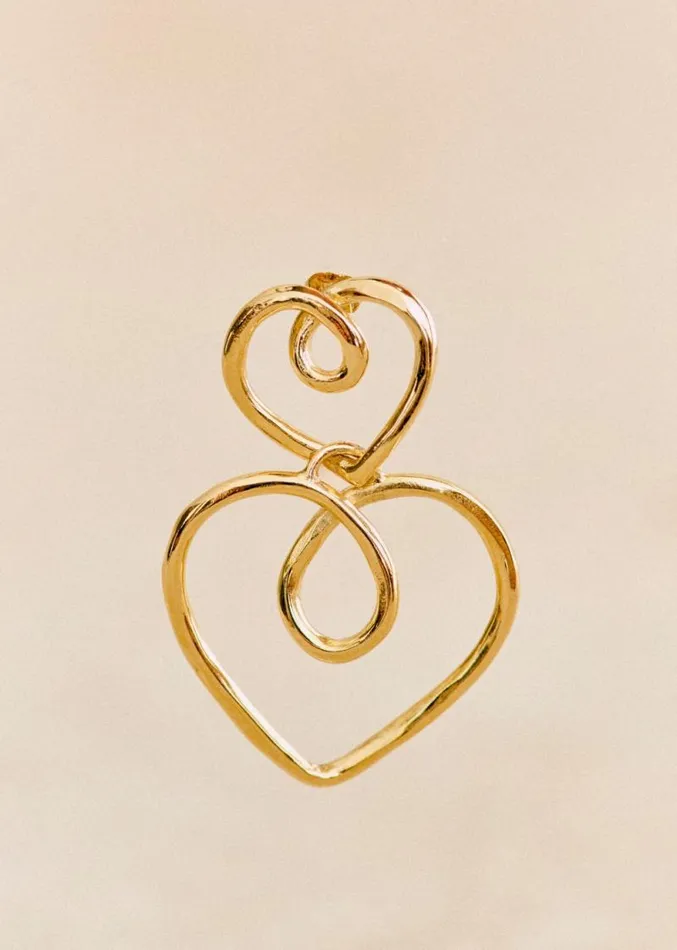 Szane Earrings Womens Cur Earrings Gold