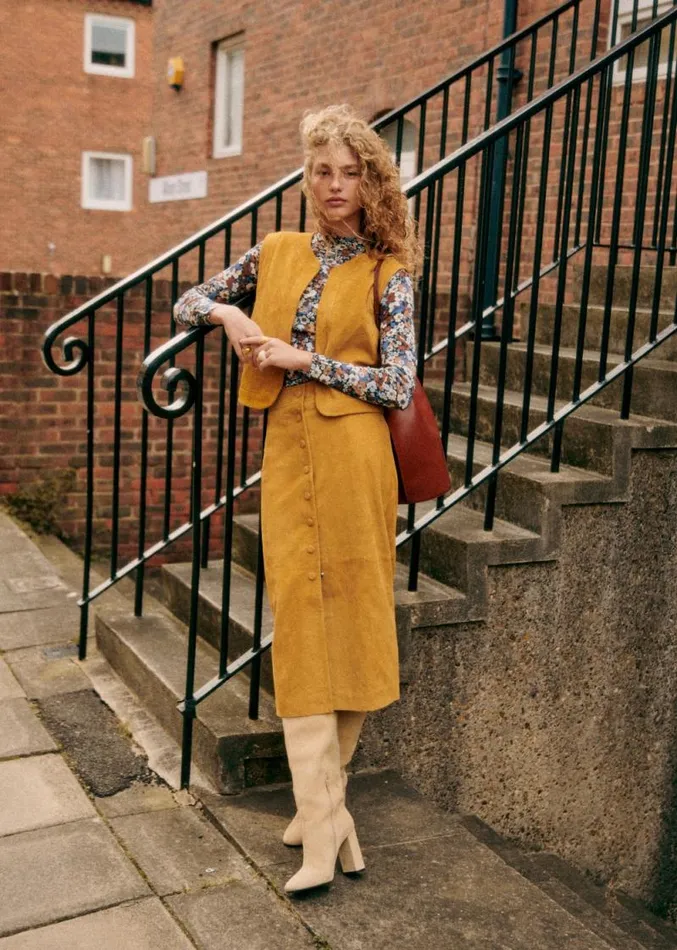 Szane Jackets and Coats Womens Tony Jacket Saffron