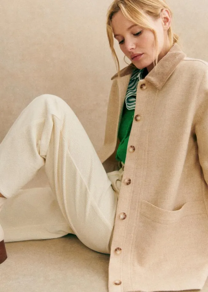 Szane Jackets and Coats Womens Will Jacket Mottled Ecru