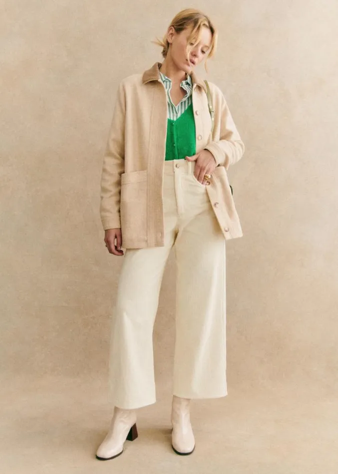 Szane Jackets and Coats Womens Will Jacket Mottled Ecru