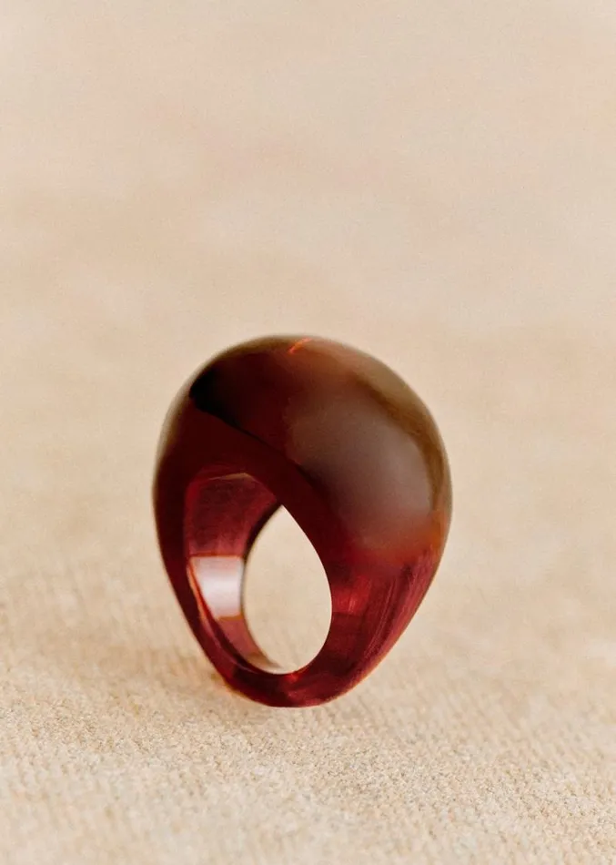Szane Rings and Bracelets Womens Iris Ring Brown