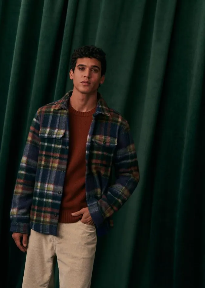 Szane Shirts Mens Lellan Shirt Multicoloured Tiles