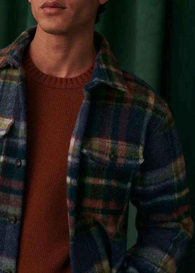 Szane Shirts Mens Lellan Shirt Multicoloured Tiles