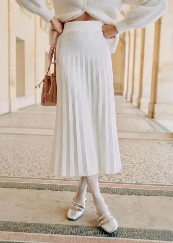 Szane Skirts and Shorts Womens Leonine Skirt Ecru