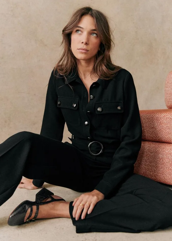 Szane Trousers and Jumpsuits Womens Brooklyn Jumpsuit Black