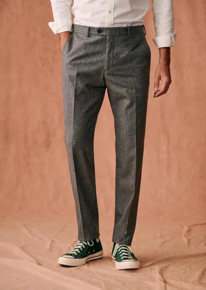 Szane Trousers Mens Carl Trousers Light Grey