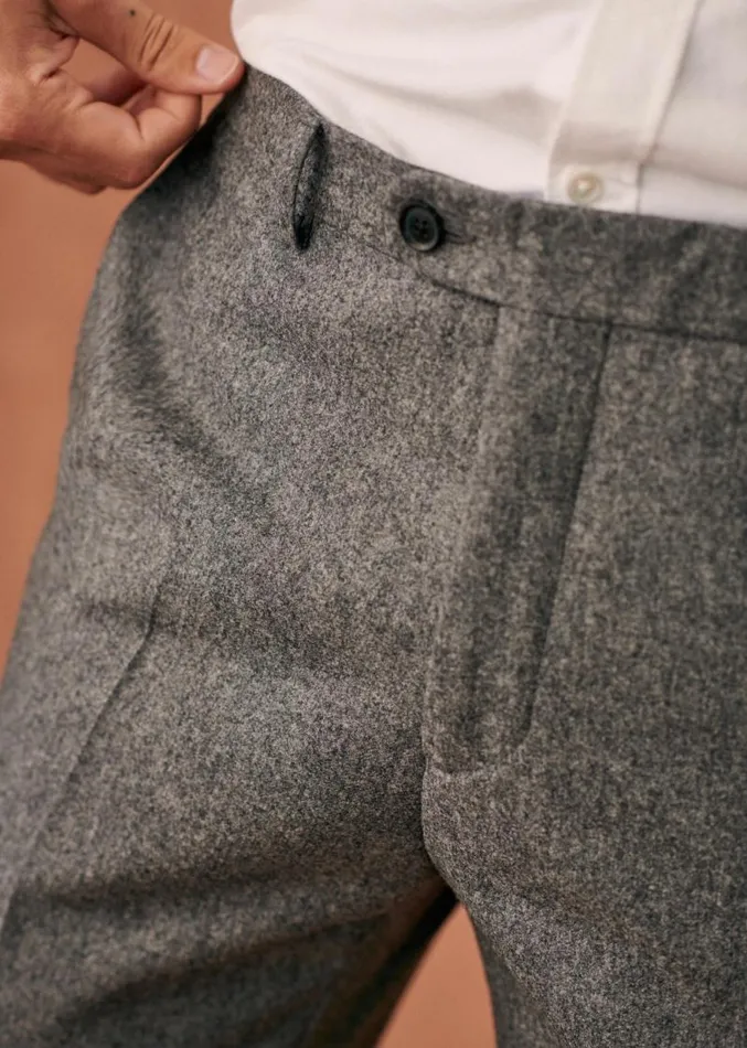 Szane Trousers Mens Carl Trousers Light Grey