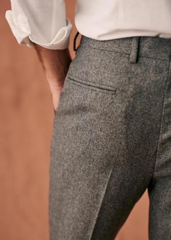 Szane Trousers Mens Carl Trousers Light Grey