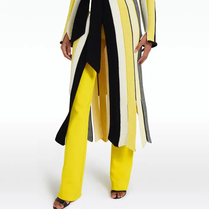 Safiyaa Aiko Multicolour Canary Knit Women Knitwear