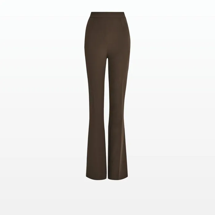 Safiyaa Alexa Chocolate Trousers Women Trousers