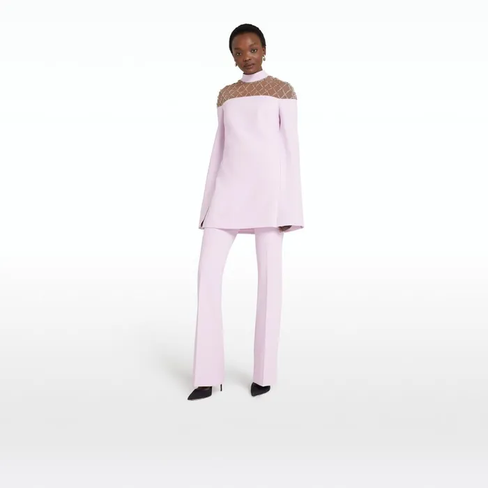 Safiyaa Alexa Lilac Snow Trousers Women Trousers