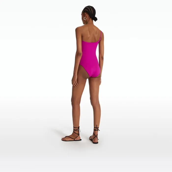 Safiyaa Amyra Magenta Swimsuit Women Swimwear