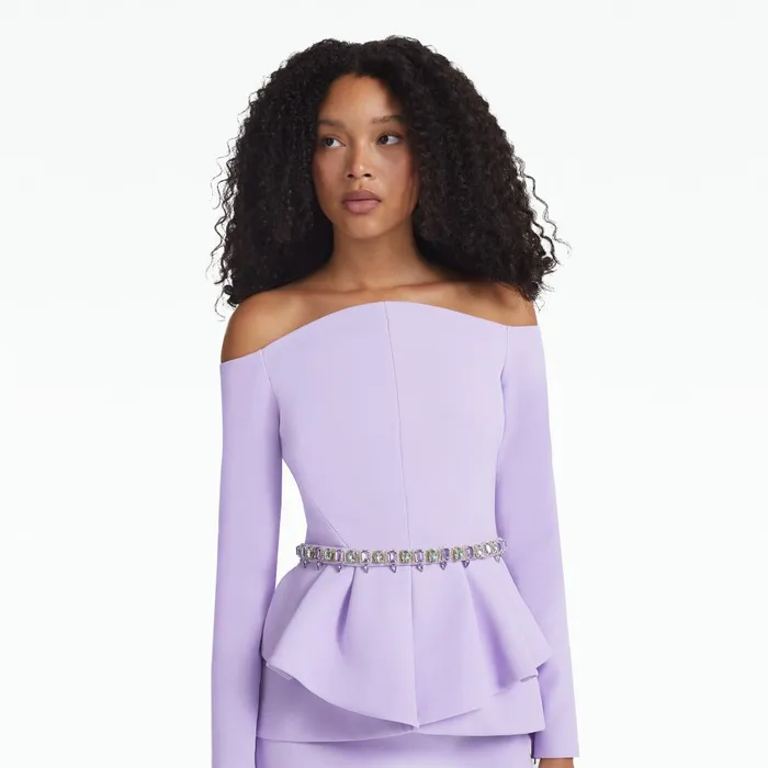 Safiyaa Brien Verbena Embroidered Top Women Tops
