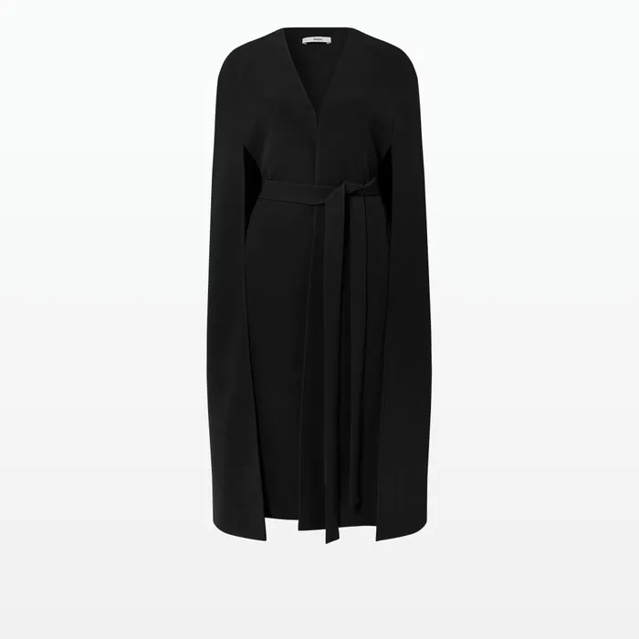 Safiyaa Camila Black Embroidered Coat Women Jackets and Coats