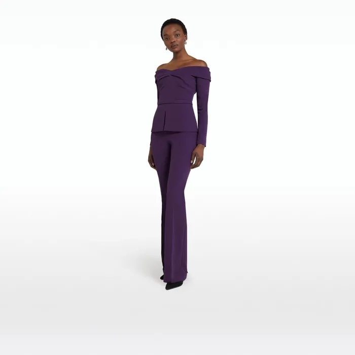 Safiyaa Camilla Blackberry Top Women Tops