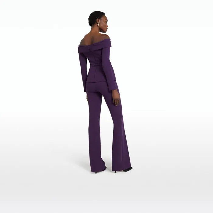 Safiyaa Camilla Blackberry Top Women Tops
