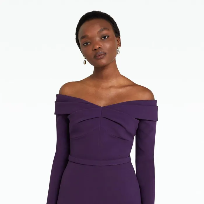 Safiyaa Camilla Blackberry Top Women Tops