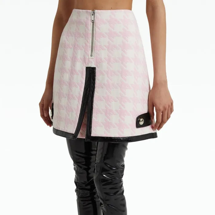 Safiyaa Ciara Barely Pink Skirt Women Skirts