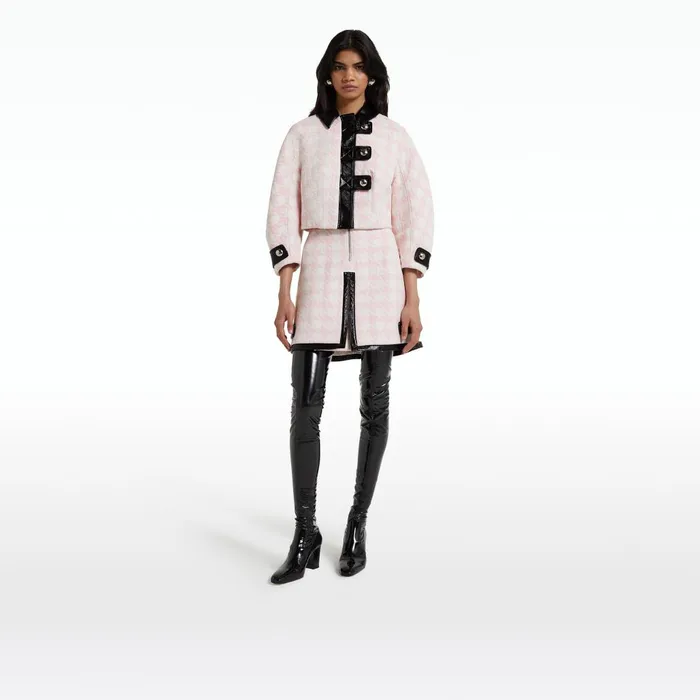 Safiyaa Ciara Barely Pink Skirt Women Skirts